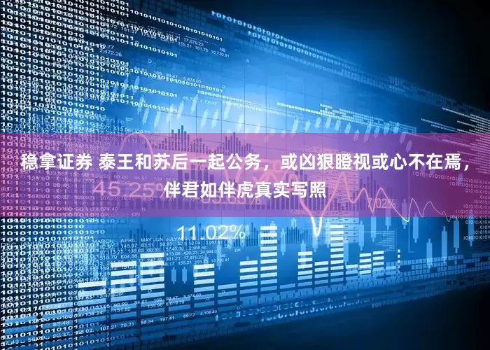稳拿证券 泰王和苏后一起公务，或凶狠瞪视或心不在焉，伴君如伴虎真实写照