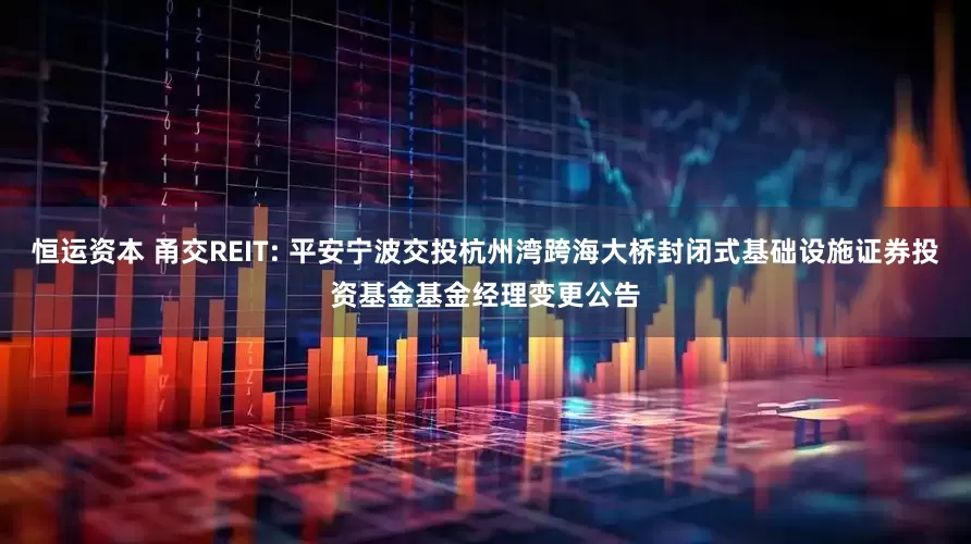 恒运资本 甬交REIT: 平安宁波交投杭州湾跨海大桥封闭式基础设施证券投资基金基金经理变更公告